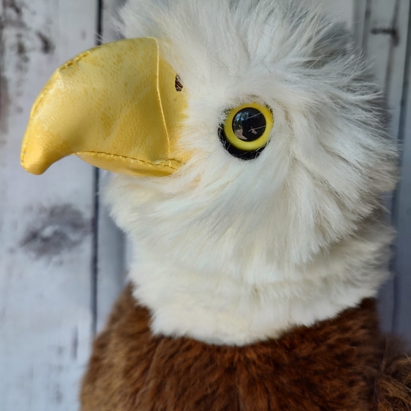 Douglas cuddle toy bald eagle plush 19" - Picture 2 of 8